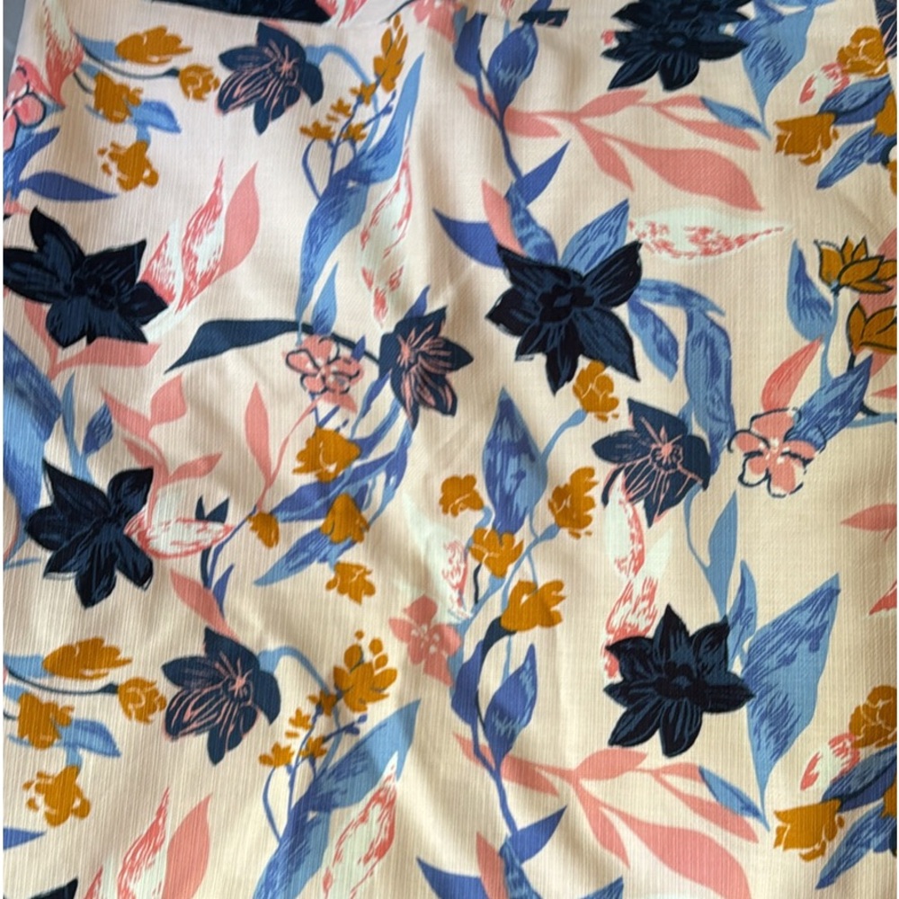 J.Crew Flowered Pencil Skirt